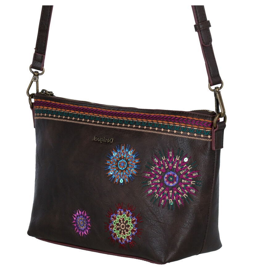 Desigual Bruine Crossbody Tas in kunstleer (279943)