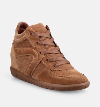 Softwaves Sneakers Cognac/Bordeaux