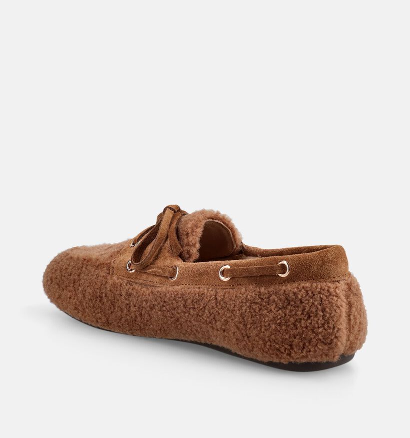 Laurent David Chaussures bateau en Marron pour femmes (378651)