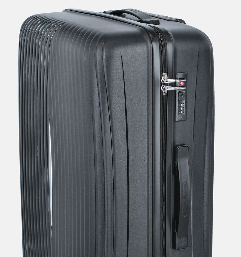 Love To Travel Zwarte Large Reiskoffer voor dames, heren (365823)