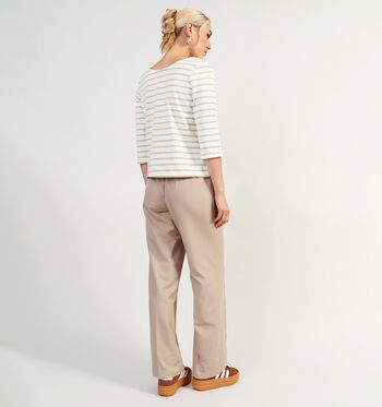 Vila Broeken Beige