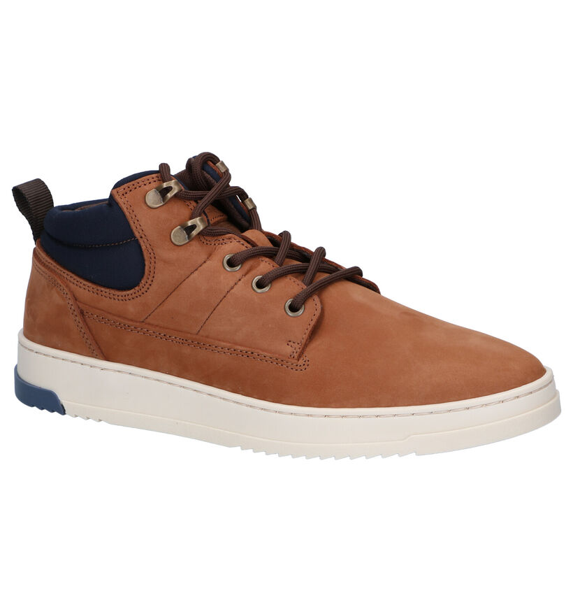 Bullboxer Grijze Hoge Schoenen voor heren (313084) - geschikt voor steunzolen