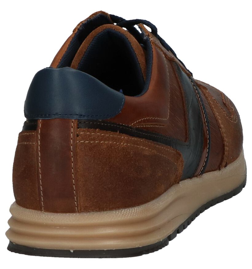 Borgo Sport Chaussures basses en Cognac en daim (227589)