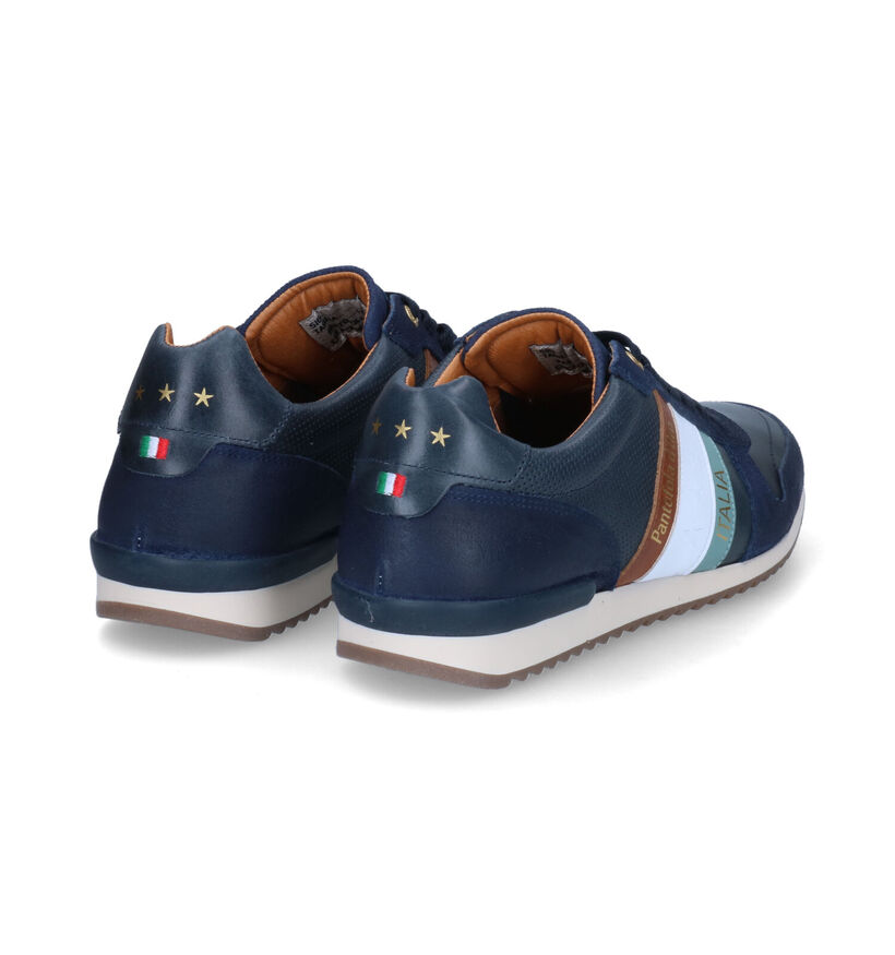 Pantofola d'Oro Rizza Low Chaussures à lacets en Bleu pour hommes (305467)