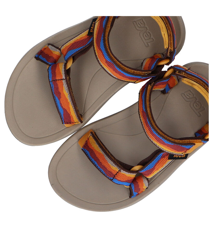 Teva Hurricane Blauwe Sandalen in stof (286623)