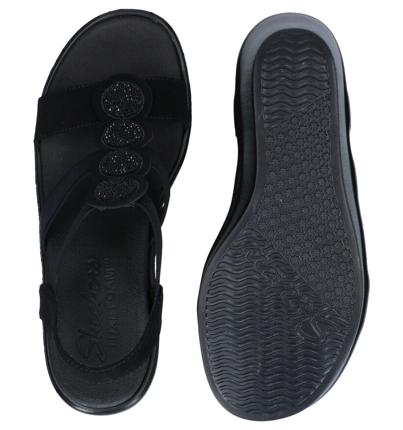 Skechers Rumble Sandales en Noir en textile (292170)