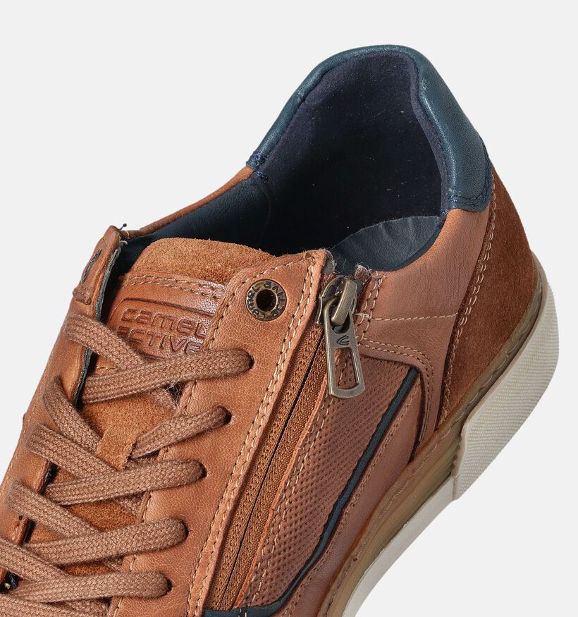 Camel Active Cognac Veterschoenen voor heren (355546) - geschikt voor steunzolen