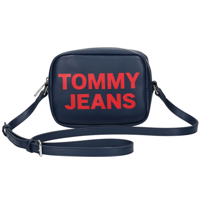 Tommy Hilfiger Essential Sac porté croisé en Bleu en simili cuir (293366)