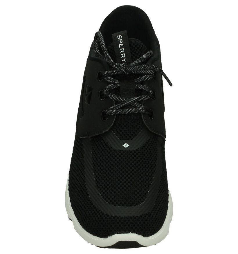 Sperry 7 Seas Geklede Sneaker Zwart, , pdp