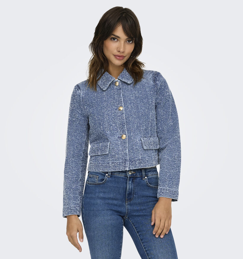 JDY Lady Manteau court en Bleu pour femmes (353278)