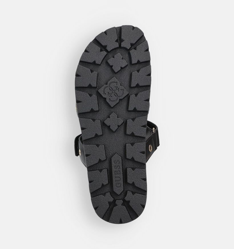 Guess Fashia Zwarte Slippers Eyelets voor dames (366556)