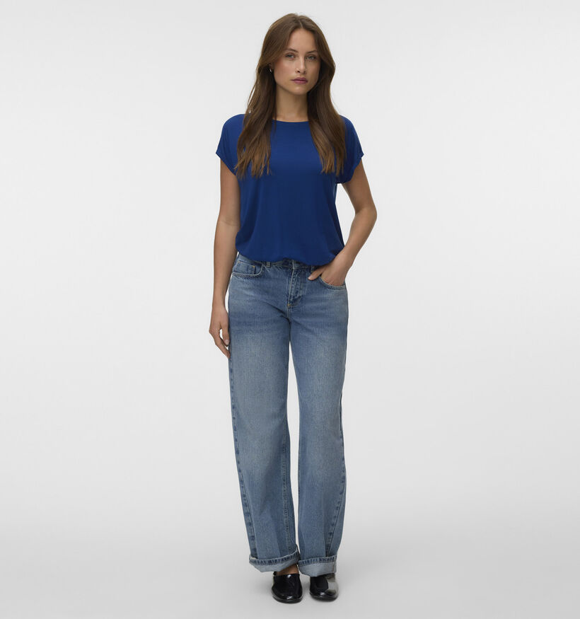 Vero Moda Ava Donkerblauwe T-shirt voor dames (377624)