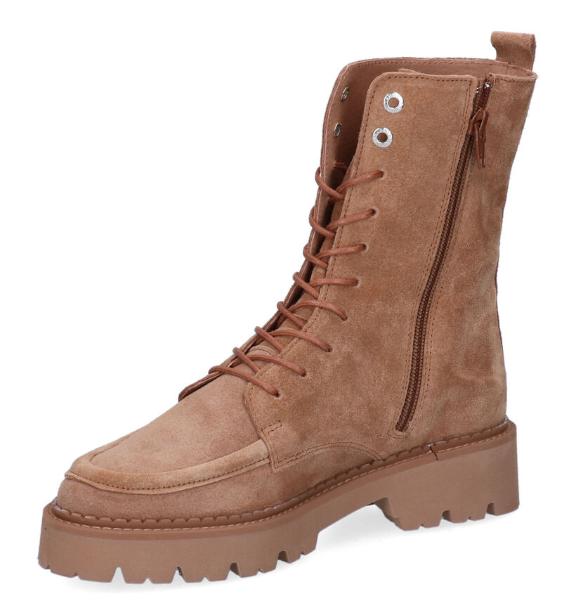 Tango Bee Bold Cognac Boots voor dames (307995) - geschikt voor steunzolen