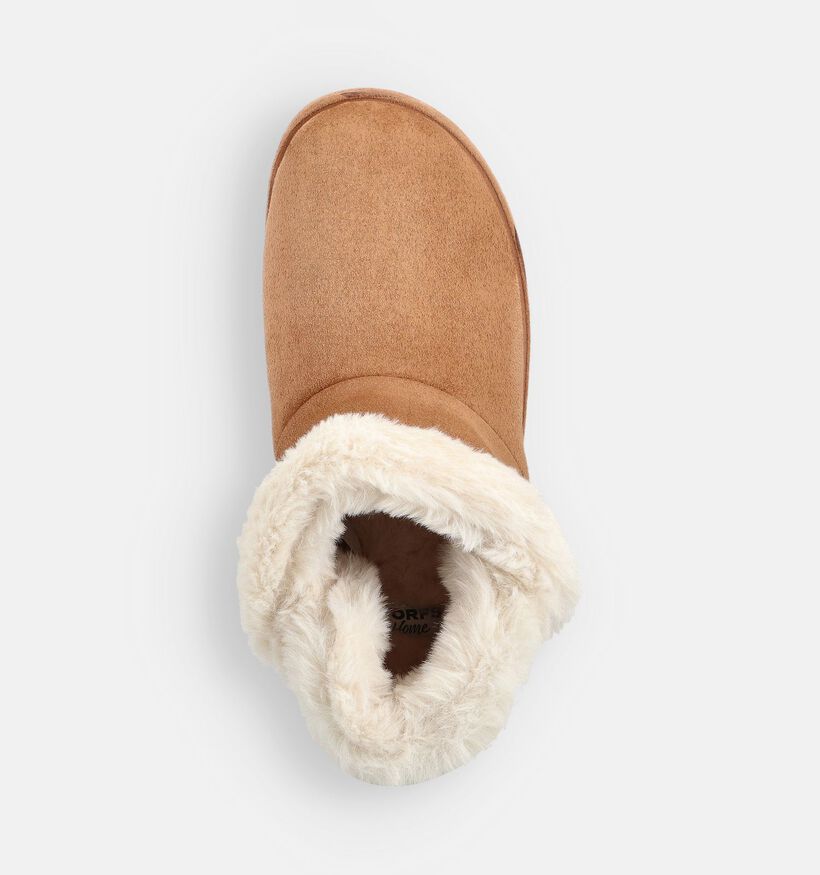 Torfs Home Hoge Cognac Pantoffels voor dames (364840)