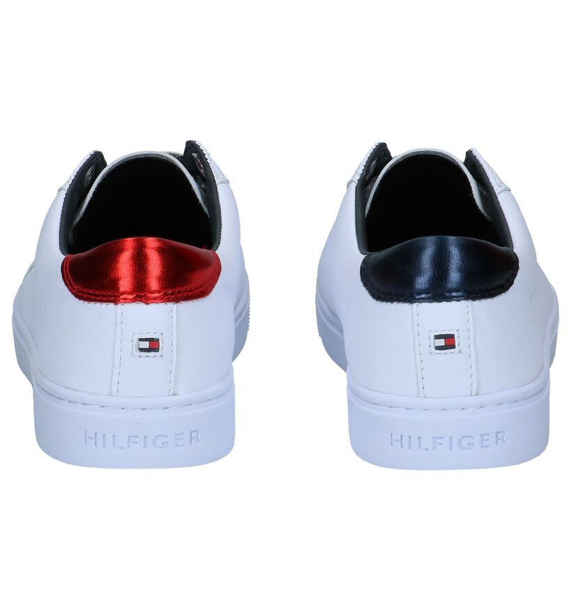 Witte Slip-on Sneakers Tommy Hilfiger in leer (237254)