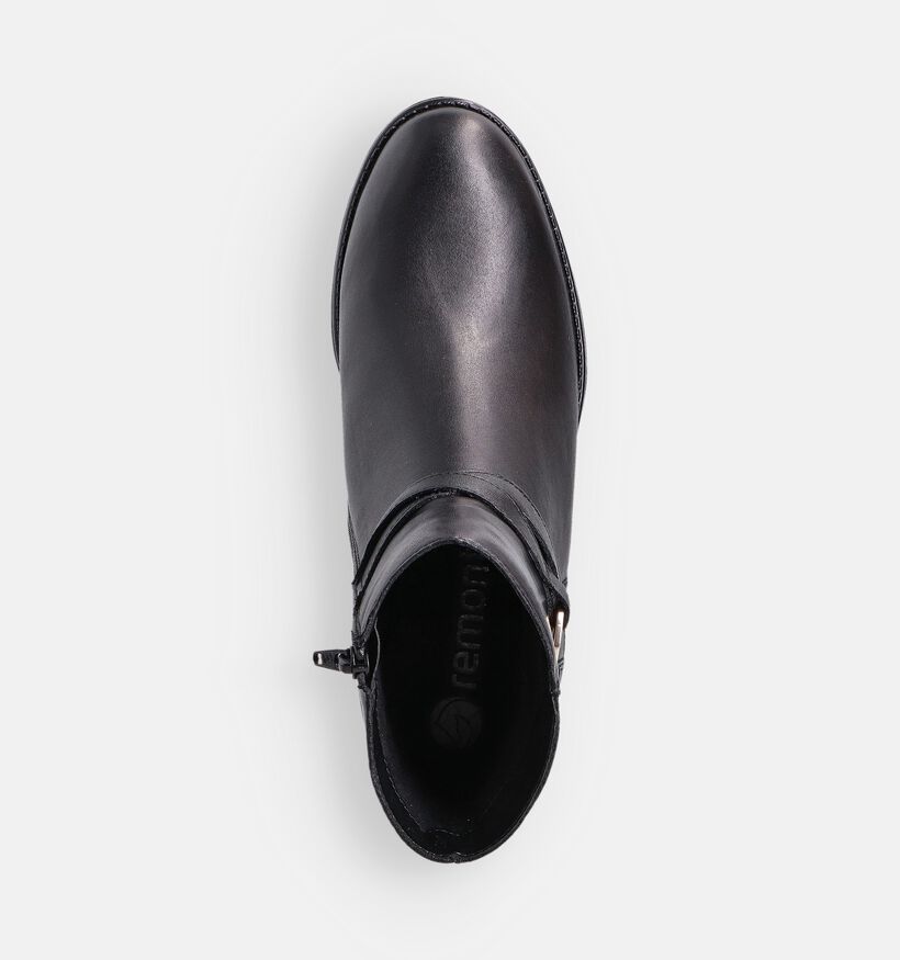 Remonte Bottines &agrave; talons en Noir pour femmes (377942)
