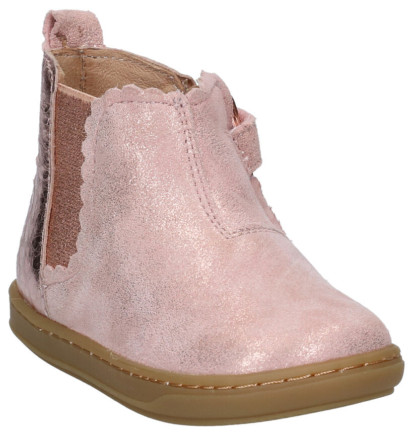 Shoo Pom Bouba Chaussures hautes en Rose en cuir (279223)