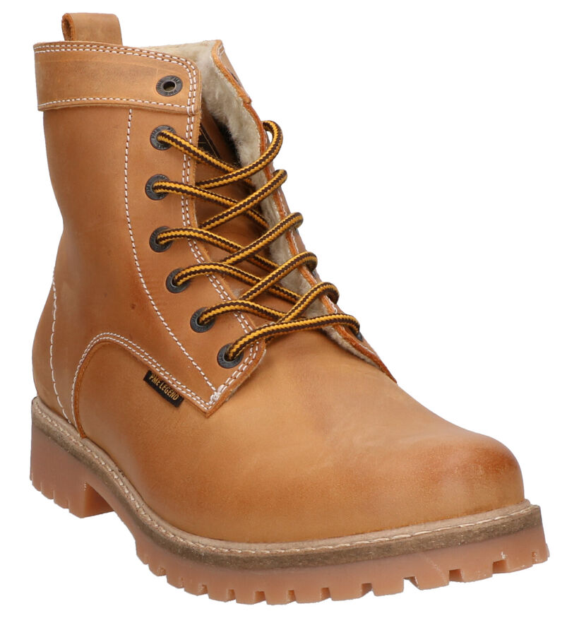 PME Solar Cognac Boots in leer (254771)