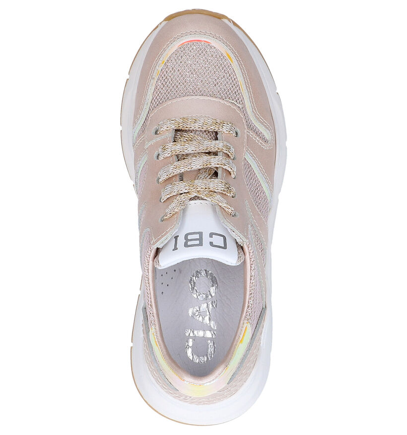 Ciao Bimbi Beige Sneakers in leer (272140)
