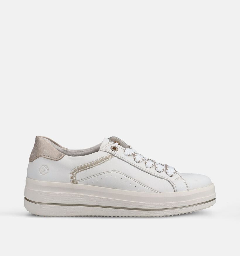 Remonte Witte Sneakers voor dames (367742) - geschikt voor steunzolen
