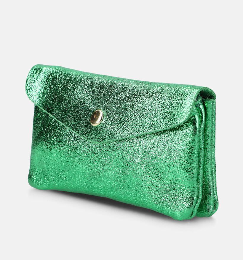 Via Limone Porte-monnaies zipp&eacute; en Vert pour femmes (382749)