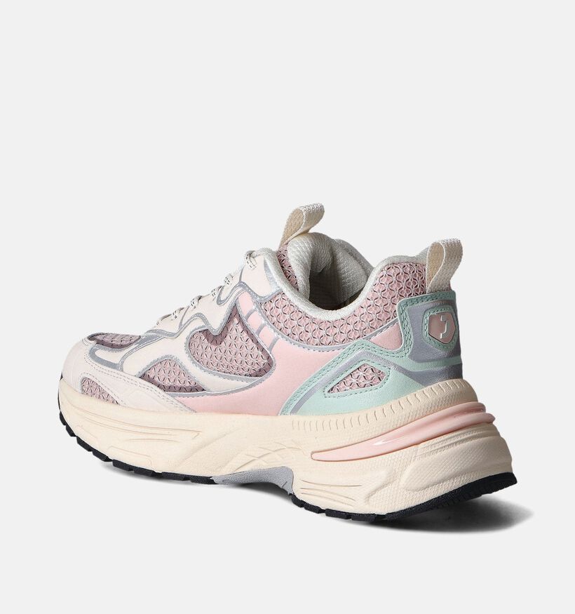 SJ Roze Sneakers voor dames (354136) - geschikt voor steunzolen