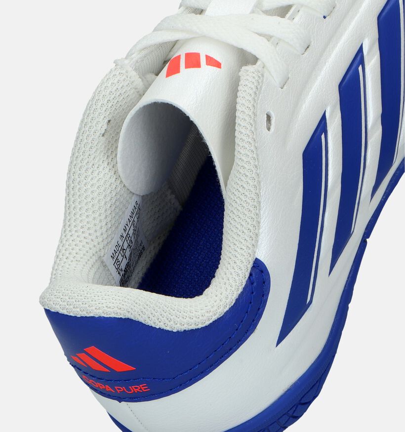 adidas Copa Pure 2 Club IN J Witte Voetbalschoenen voor jongens, meisjes (343638)
