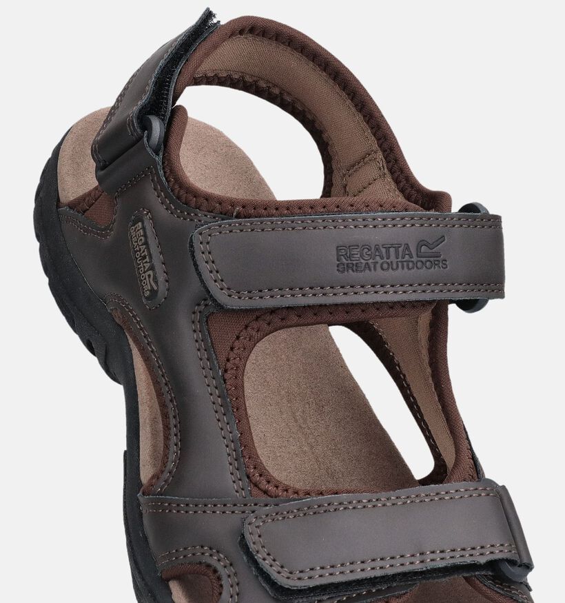 Regatta Harris Donkerbruine Sandalen voor heren (367968)
