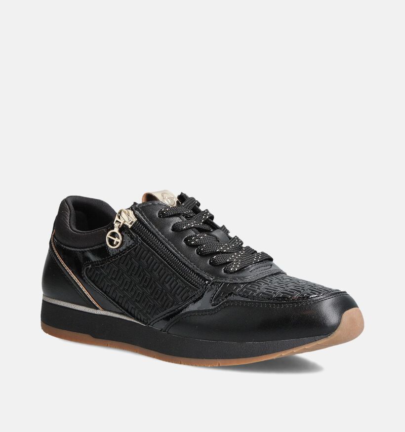 Tamaris Chaussures à lacets en Noir pour femmes (360677) - pour semelles orthopédiques