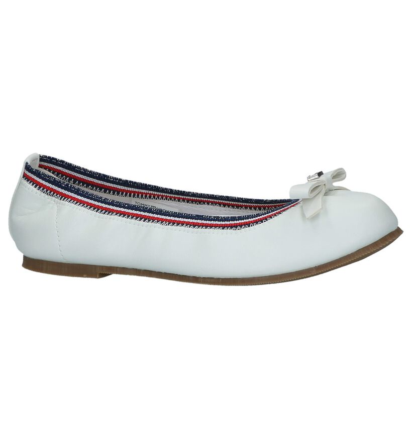 Witte Ballerina's Tommy Hilfiger in kunstleer (239544)