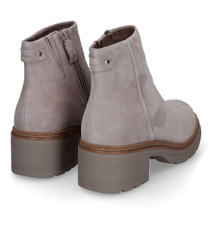 Tamaris Blauwe Enkellaarzen in nubuck (315457)