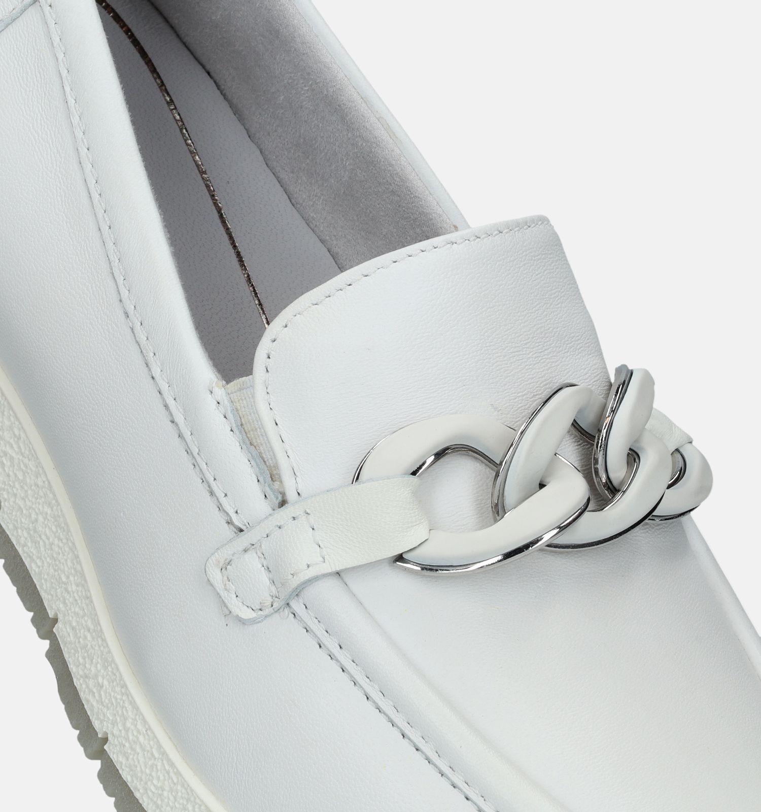 Tamaris Witte Instappers Dames Lage schoenen Online op TORFS.BE