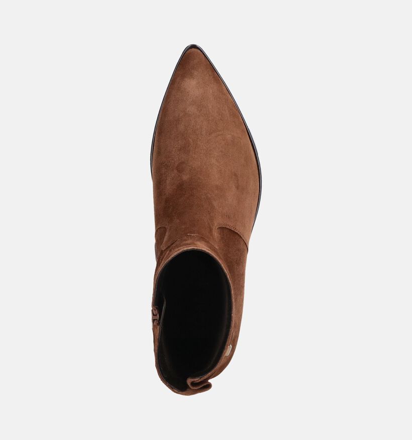 Gabor Comfort Bruine Enkellaarzen met Lage Hak voor dames (380094)