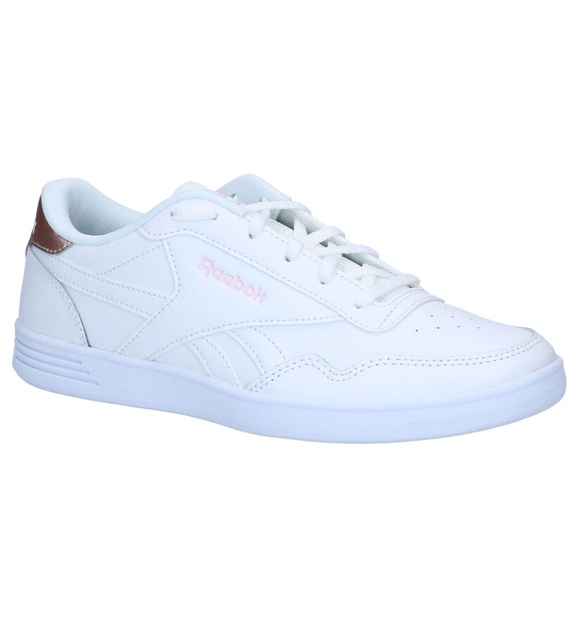 Reebok Royal Techque Baskets en Blanc en simili cuir (293480)