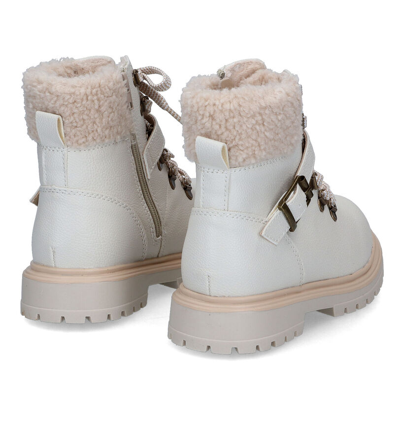 Milo & Mila Bottines robustes en Beige pour filles (313584)