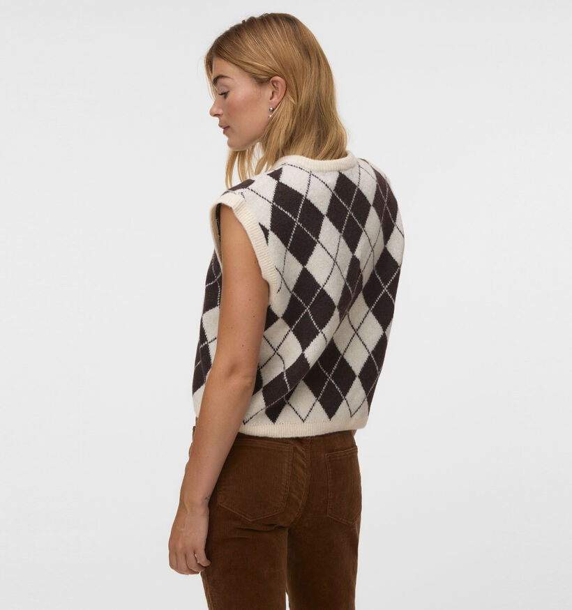 Vero Moda Halo Gilet en Beige pour femmes (377556)