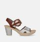 Rieker Gouden Sandalen met hak voor dames (339134)