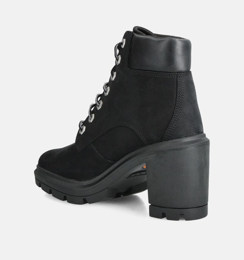 Timberland Allington Heights 6IN Bottines à lacets en Noir pour femmes (360165) - pour semelles orthopédiques