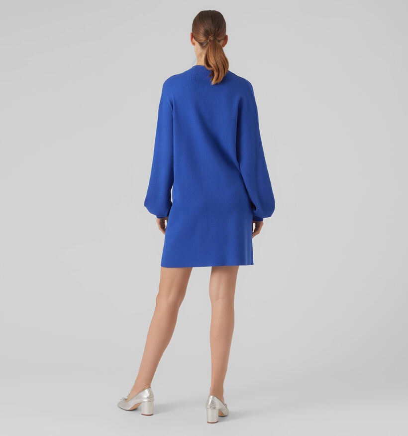 Vero Moda Nancy Blauwe Trui jurk voor dames (329003)