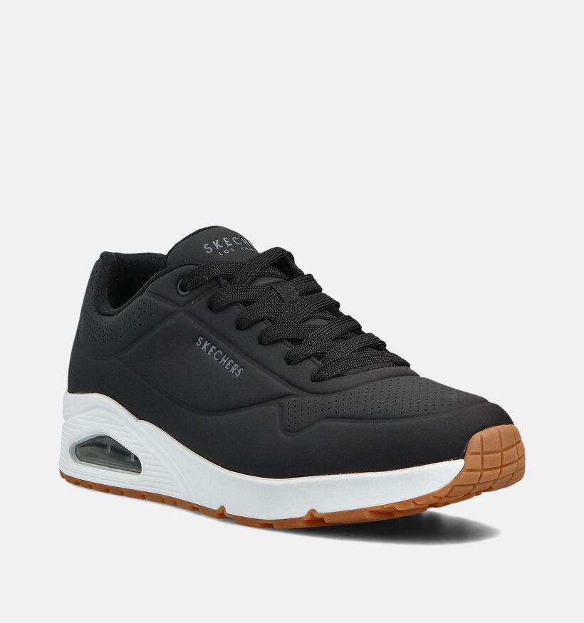 Skechers Uno Stand On Air Baskets en Noir pour hommes (362191) - pour semelles orthop&eacute;diques