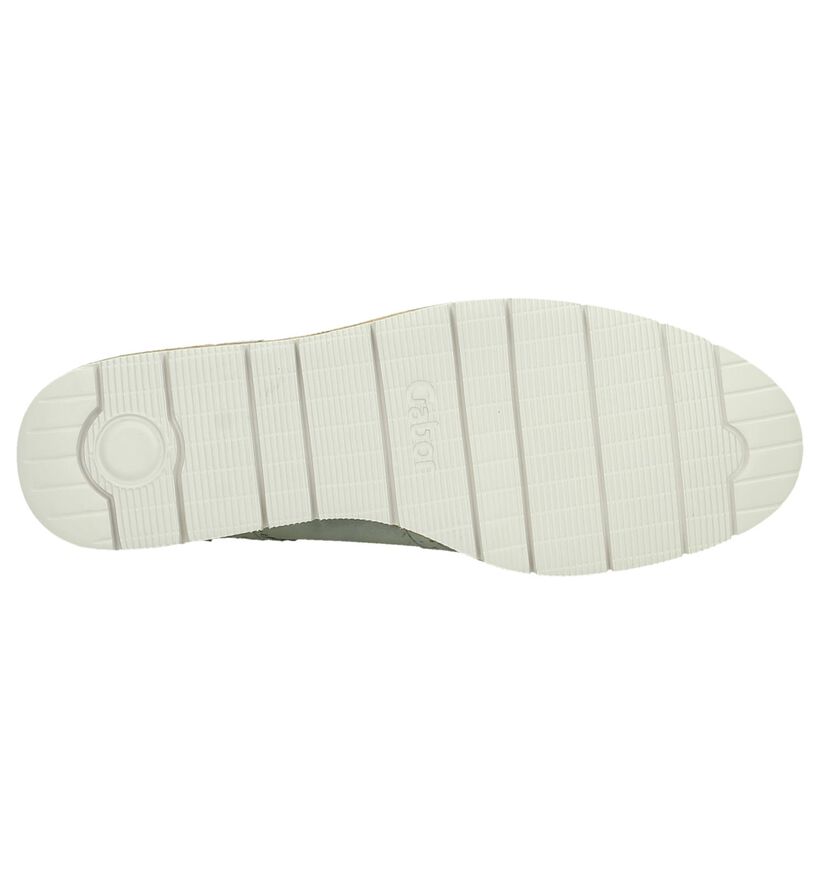 Gabor Optifit Lichtgrijze Oxford Veterschoenen, , pdp