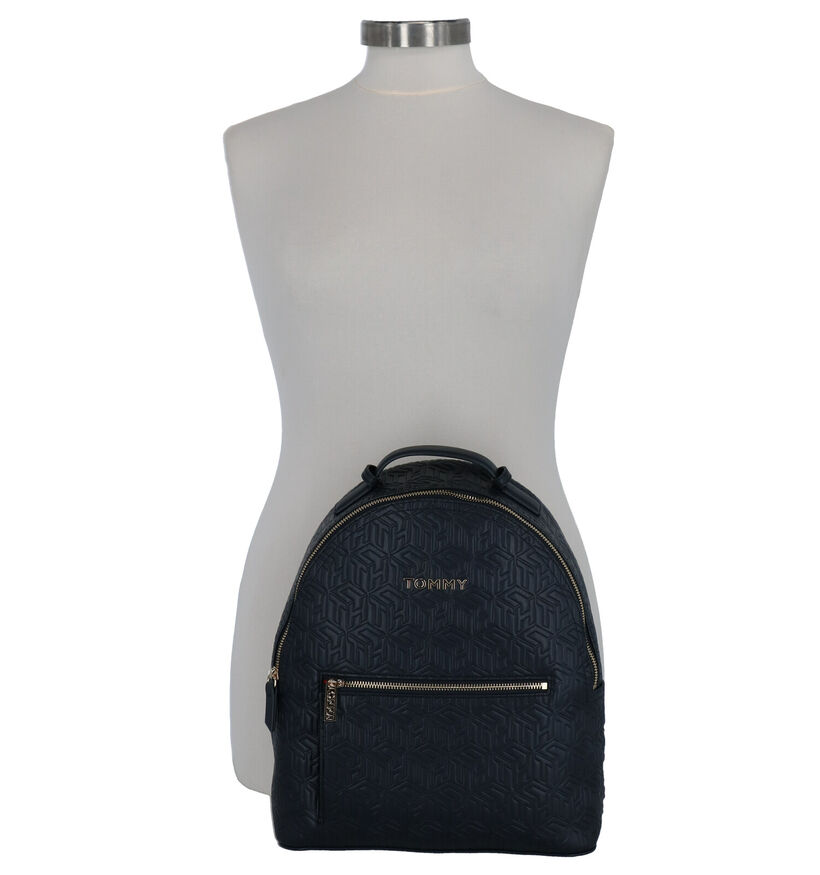 Tommy Hilfiger Iconic Sac à Dos en Bleu en simili cuir (264552)