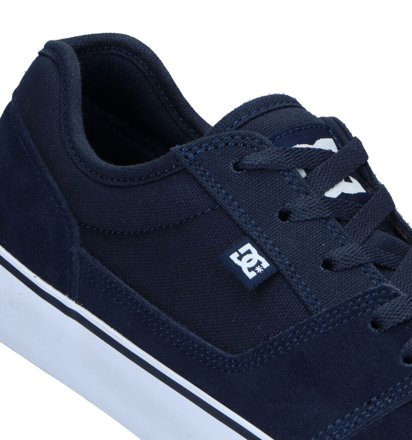 DC Shoes Tonik Baskets en Bleu pour hommes (320702) - pour semelles orthopédiques