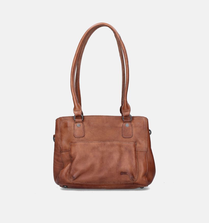Bear Design Sac &agrave; bandouli&egrave;re en Cognac pour femmes (382125)