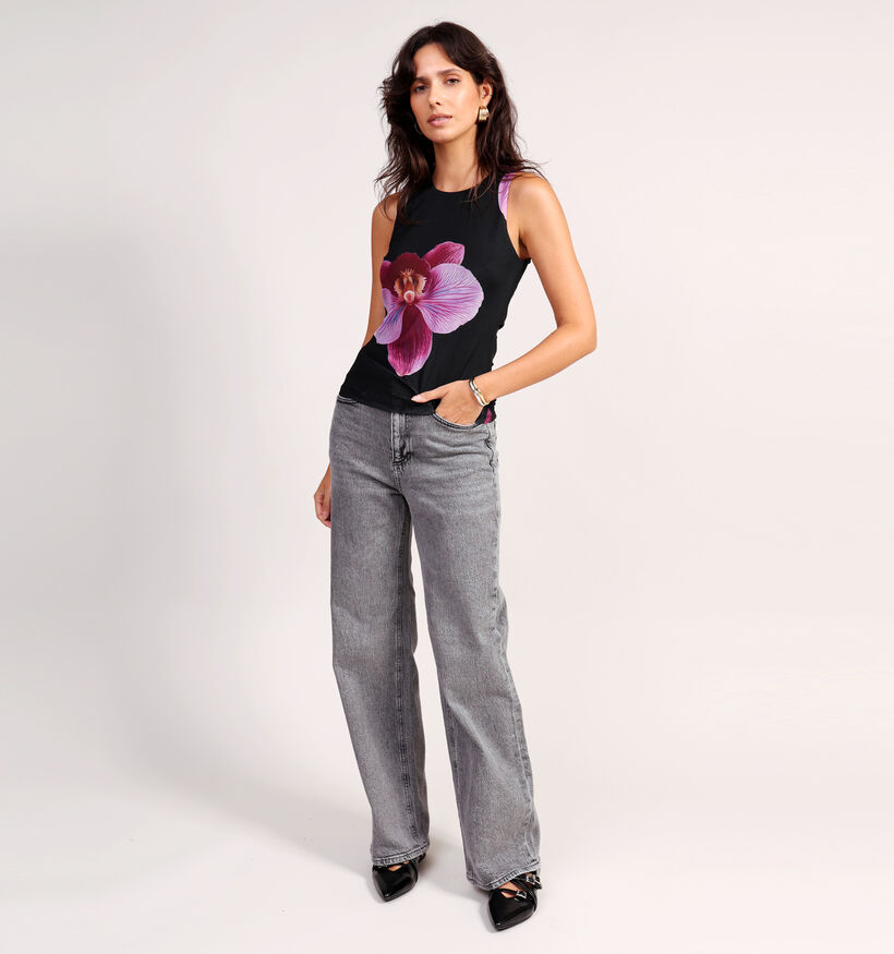 Vero Moda Flory Débardeur en Noir pour femmes (365933)