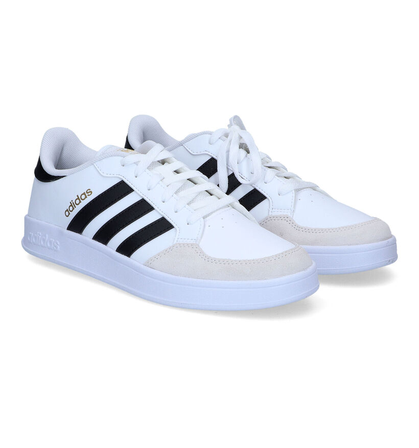 adidas Breaknet Baskets en Blanc pour hommes (308440)