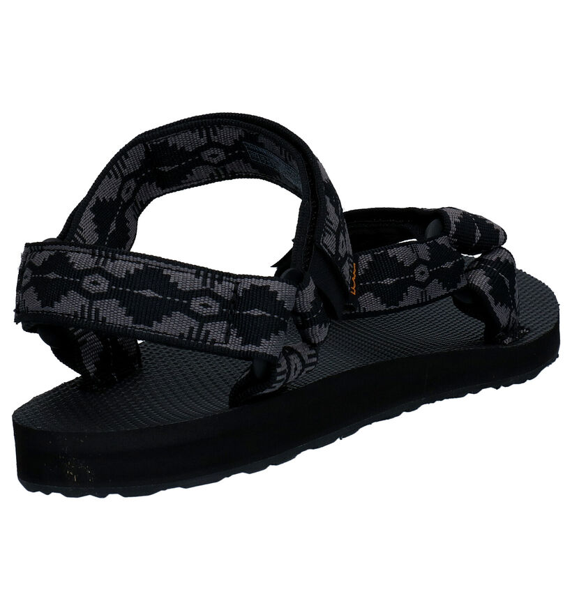 Teva Original Grijze Sandalen in stof (270619)