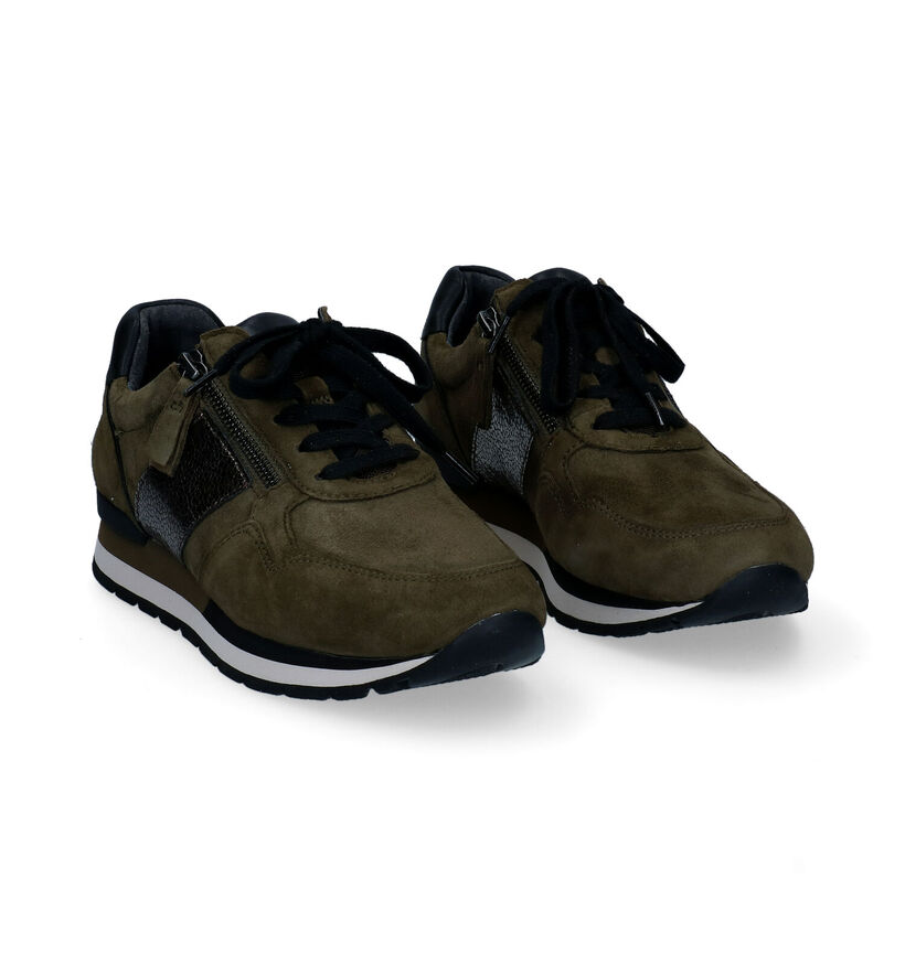 Gabor OptiFit Chaussures à lacets en Brun pour femmes (297237) - pour semelles orthopédiques