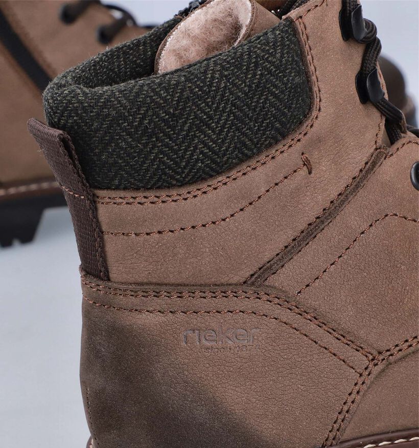 Rieker Tex Taupe Bottines voor heren (347448)