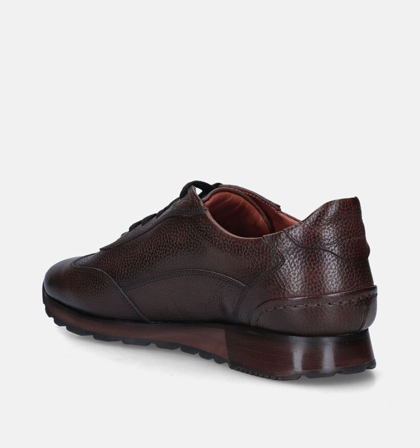 Ambiorix Jeremy Bruine Veterschoenen voor heren (349119) - geschikt voor steunzolen
